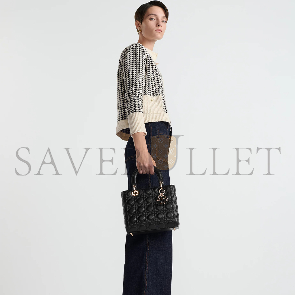 D*or medium lady D*or bag m0565onge_m900 (23*20*12.7cm)